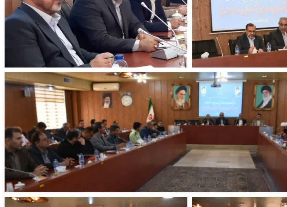 جلسه شورای اداری ساوجبلاغ برگزار شد