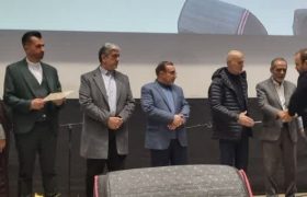 مراسم اختتامیه اولین جشنواره ملی فرهنگی هنری چشمه با حضور هنرمندان سینما، تئاتر، تلویزیون