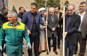 اقدامات مدیریت شهری فردیس در روز درختکاری