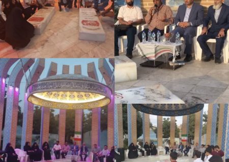 بمناسبت هفته وحدت محفل شعر معراج لاله ها در يادمان مطهر شهدای گمنام شهرستان چهارباغ برگزار شد.