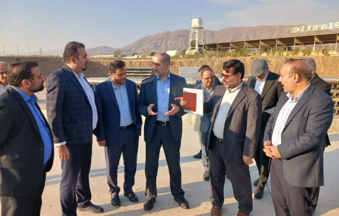 بازدید دکتر حاجی مشهدی مدیرکل بازرسی استان البرز و دکتر محمد انصاری مدیرکل صنعت، معدن و تجارت استان البرز از شرکت وینو پلاستیک