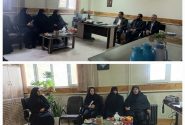 برگزاری جلسه ترویج فرهنگ عفاف و حجاب در اداره اموزش و پرورش شهرستان نظرآباد