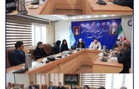 نشست مشترک شورای کانون بازنشستگان کشوری استان با مدیر کل تعاون کار و رفاه اجتماعی استان البرز