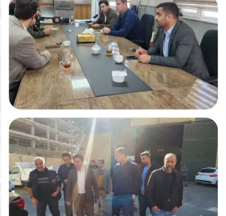 بازدید نایب رئیس شورای اسلامی و شهردار مشکین‌دشت از خدمات شهری