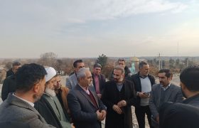 بازدید مدیرکل راه آهن استان تهران و رئیس سازمان مدیریت و برنامه‌ریزی استان البرز از پل امامزاده جعفر(ع)