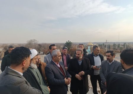 بازدید مدیرکل راه آهن استان تهران و رئیس سازمان مدیریت و برنامه‌ریزی استان البرز از پل امامزاده جعفر(ع)