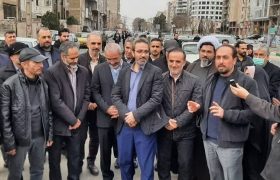 سرای محله حیدرآباد و خیابان نهم شاهین‌ویلا افتتاح شد/کاشت نهال توسط مسئولان