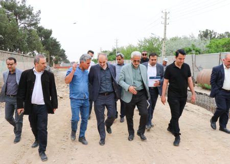 بازدید و بررسی روند عملیات عمرانی تقاطع غیرهمسطح امام علی (ع)