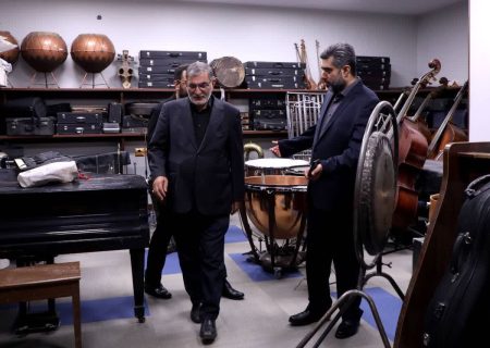 دیدار رئیس امور فرهنگی، گردشگری و ورزش سازمان برنامه و بودجه با مدیرعامل بنیاد رودکی