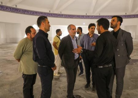 شبستان مصلای بزرگ شهر در آستانه بهره‌برداری قرار گرفت