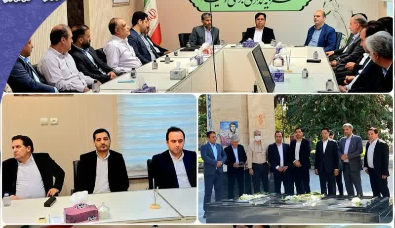 مراسم معارفه دکتر نصیری به عنوان شهردار جدید نظرآباد برگزار شد
