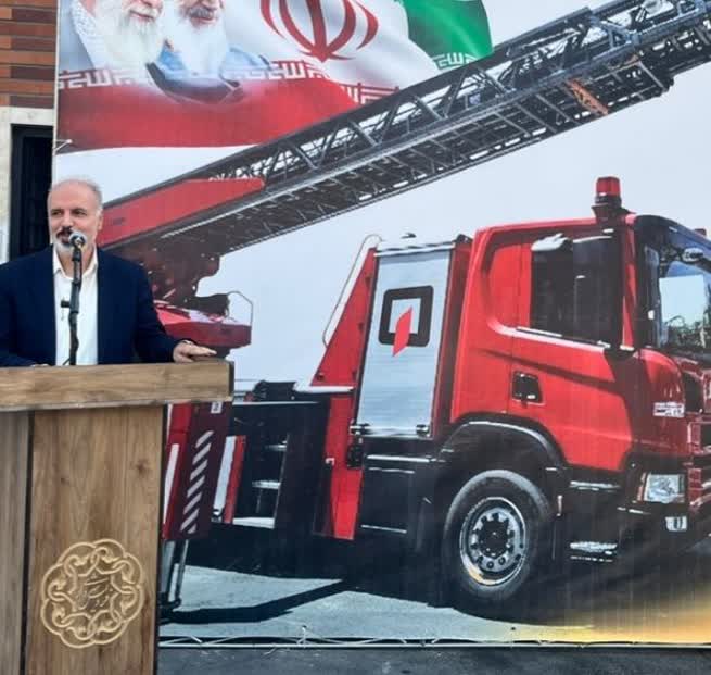ارتقاء توان عملیاتی آتشنشانی فردیس با تجهیزات پیشرفته