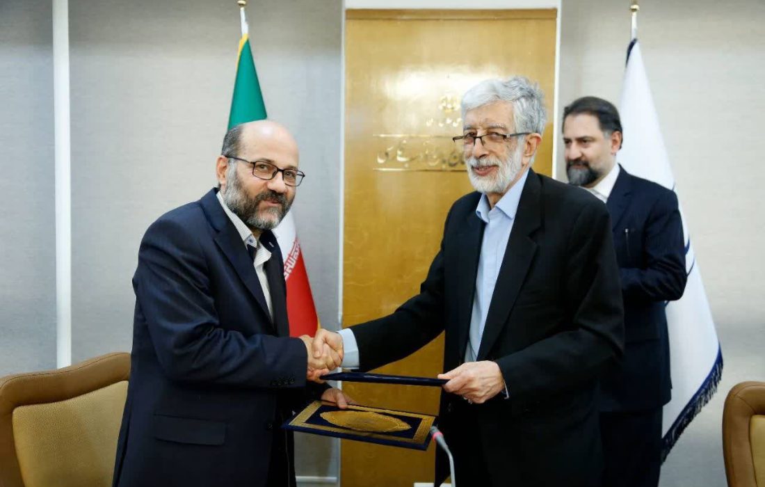 امضای تفاهم‌نامه همکاری میان سازمان اسناد و کتابخانه ملی ایران و فرهنگستان زبان و ادب فارسی