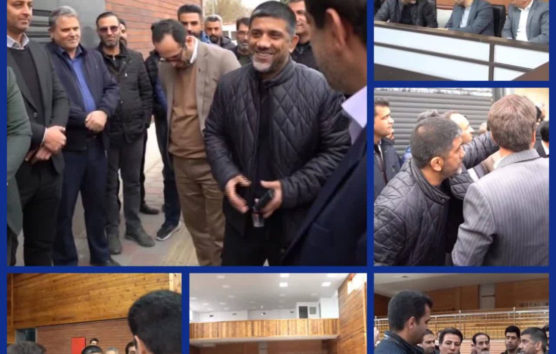 بازدید رئیس فدراسیون کشتی از مجموعه ورزشی شهید آیت‌الله رئیسی